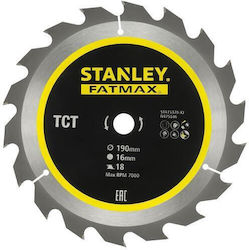 Stanley Disc De Tăiere Lemn 190mm