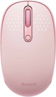 Baseus F01B Kabellos Bluetooth Mini Maus Rosa