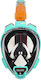 Ocean Reef Full Face Diving Mask Set with Respirator ARIA QR+ M/L Blue