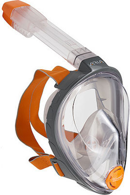 Ocean Reef Full Face Diving Mask Set with Respirator ARIA S/M Gray