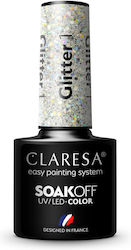 Claresa Soak Off Glitter 1 5ml
