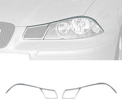 Motordrome Front Headlights Eyebrows for Seat Ibiza / Cordoba for Mazda 2