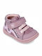 Garvalin Kids Boots with Hoop & Loop Closure Pink