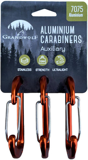 Grandwolf Hilfskarabiner 3Stück