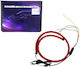Carsun Exterior Decorative Car Lighting Red Color