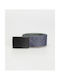 Quiksilver JAM 5 Men's Fabric Webbing Belt Belt Navy Blue