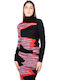 Women's Long Sleeve Sweater Woolen Turtleneck Multicolour