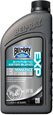 Bel-Ray Semi-Synthetic 15W-50 4-Stroke Motorcycle Motor Oil 1lt