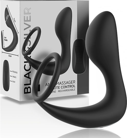 Dream Love Anal Vibrator with Wireless Functionality Medium Black