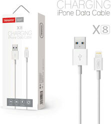 Tranyoo X8 USB-A to Lightning 1m