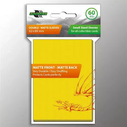 Blackfire Entertainment Blackfire Small Card Sleeves 60 Pieces Yellow Blackfire Entertainment Blackfire Small Card Sleeves 60 Pieces Yellow