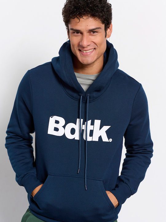 BodyTalk Men's Sweatshirt with Hood Dark Blue