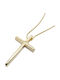 Mentzos Gold Cross 9K with Chain