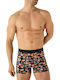Herren Boxershorts Schwarz 1Packung