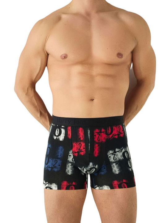 Herren Boxershorts Schwarz 1Packung