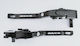 Set of Motorcycle Brake/Clutch Levers Flexible Adjustable for Suzuki GSX-R 750 Black GSRMY35