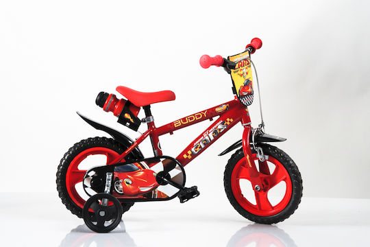 Dino 12" Kids Bicycle BMX Red