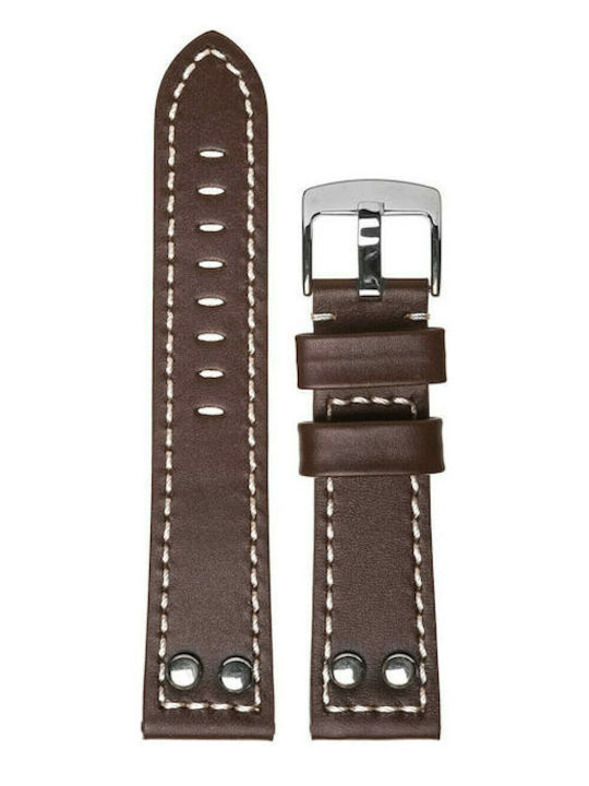 Tzevelion ART2844 Lederriemen Braun 22mm