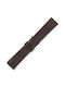 KOSTELO Leather Strap Brown 18mm