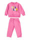 Sprint Kids Sweatpants Set Pink 2pcs