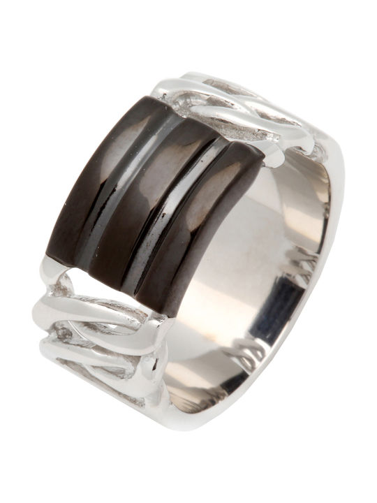 Silverline Men's Steel Ring