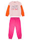 Energiers Kids Sweatpants Set Fuchsia 2pcs