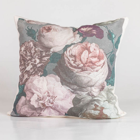 Borea Față De Pernă Model 60 Din 100% Bumbac Multicolor 45x45 Cm