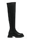 Women's Boots Over The Knee Black