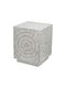Табуретка Дневна стая Керамично Ivory Бял 35x35x45бр
