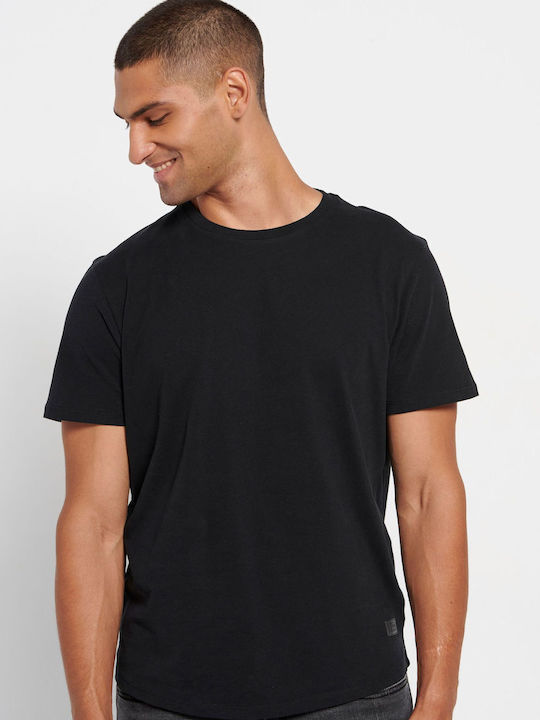 Funky Buddha Men's Short Sleeve T-shirt Black