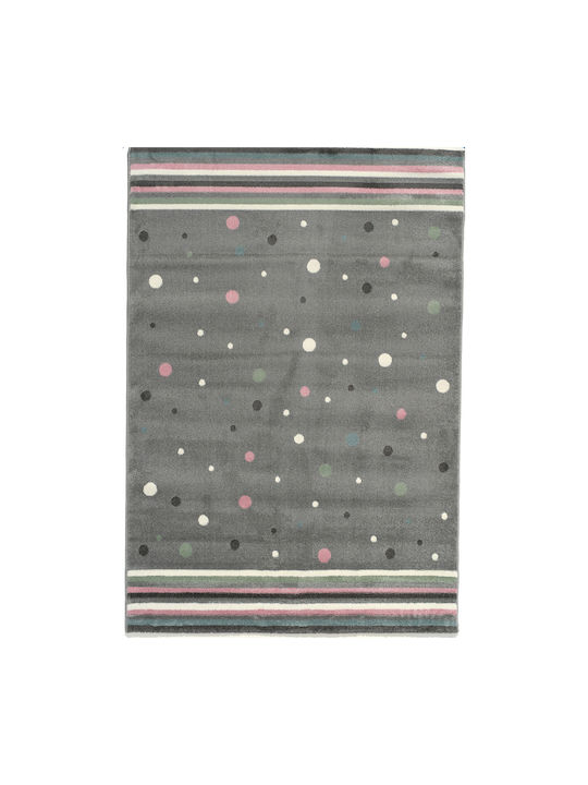 Isexan Παιδικό Χαλί Γκρι 133x195cm