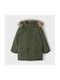 Mayoral Boys Parka Khaki with Lining & Ηood