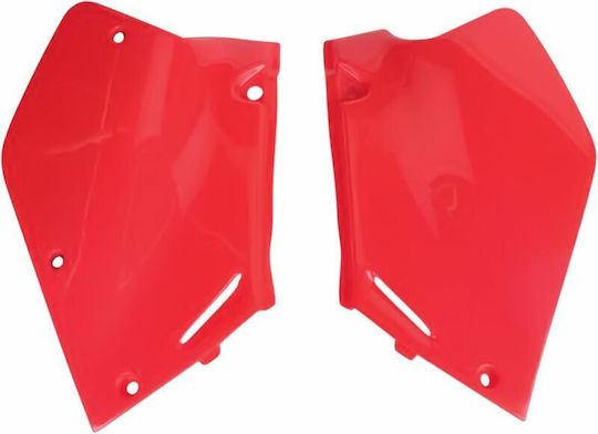 UFO Πλαϊνό Πλαστικό Μοτοσυκλέτας για Honda CR 125 Κόκκινο
