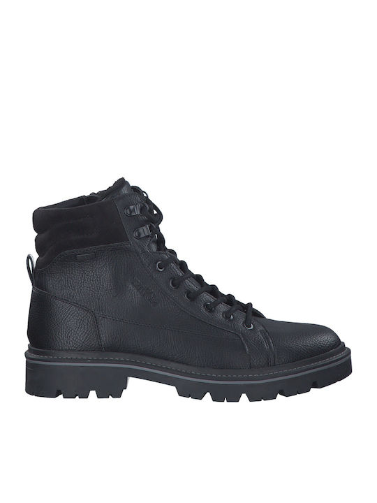 Black Men's Boots Anatomical