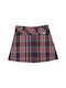 Εβίτα Kids Skirt Checked Black