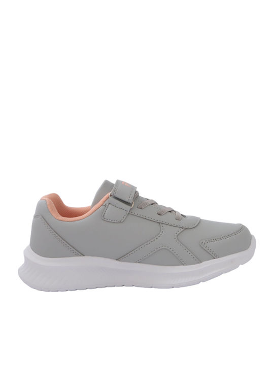 FILA Brett 4 Παιδικά Sneakers με Σκρατς Γκρι