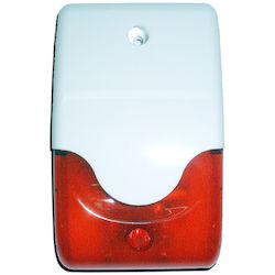 Lightak Interior Alarm Siren 12V with Red Light