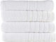 Sidirela Line Hotel Bath Towel 140x70cm White 550gsm E-3203