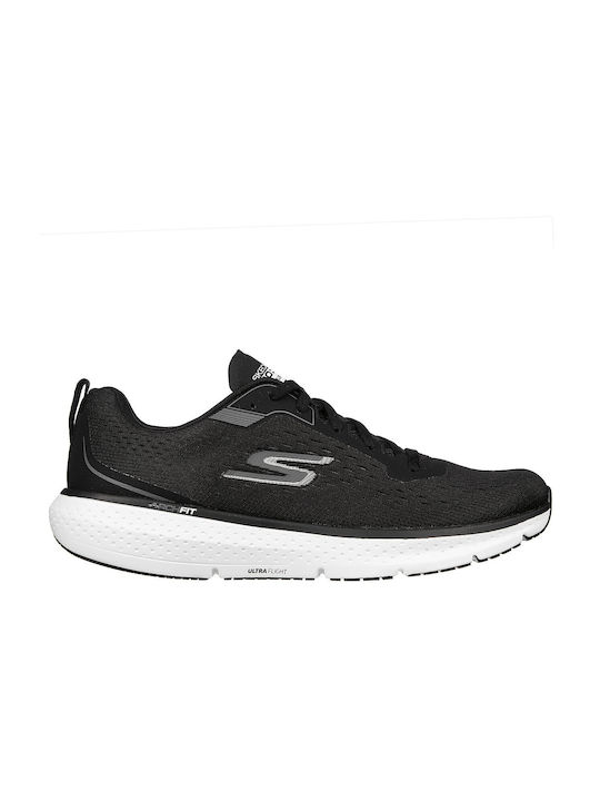 Skechers Go Run Pure 3 Ανδρικά Αθλητικά Παπούτσια Running Μαύρα