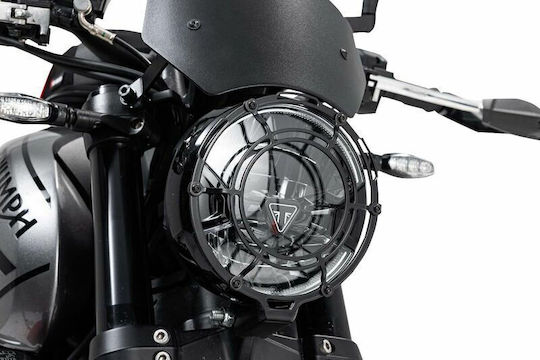 SW-Motech Motorrad-Scheinwerferschutz Triumph Trident Schwarz