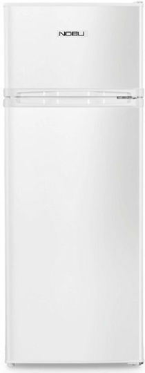 Nobu Ψυγείο Δίπορτο 206lt Υ143xΠ54.5xΒ55.5εκ. Λευκό NB143W