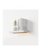 Shelf Wall White 40x18x3.6cm