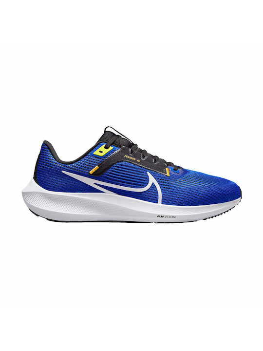 Nike Air Zoom Pegasus 40 Ανδρικά Αθλητικά Παπούτσια Running Μπλε