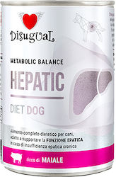 Disugual Metabolic Balance Hepatic Canned Diet Wet Dog Food with Pork 1 x 400gr