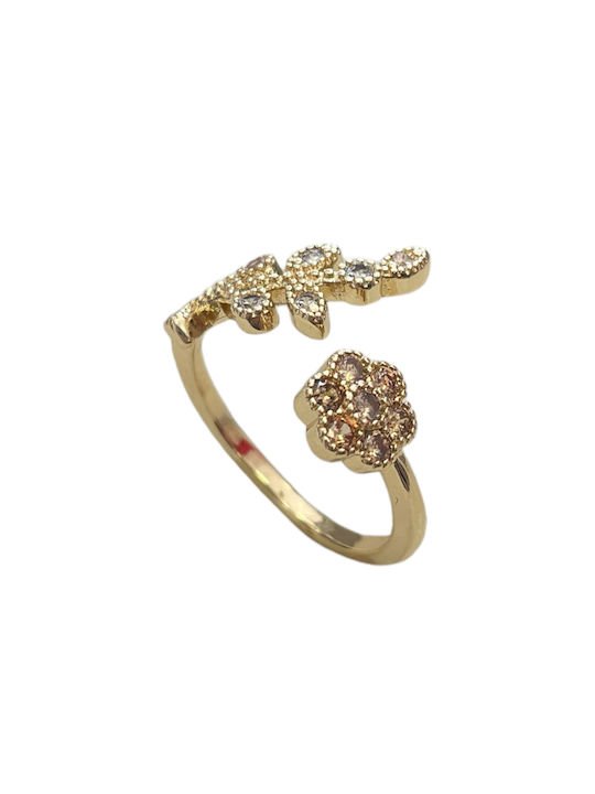 Intimonna Women's Ring Gold Plated