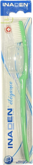 Inaden Elegance Manual Toothbrush Soft Green 1pcs