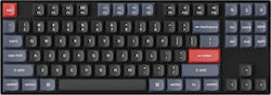 Keychron K8 Pro Fără fir Tastatură Mecanică de Gaming Fără cheie cu Gateron Brown întrerupătoare și iluminare RGB Negru