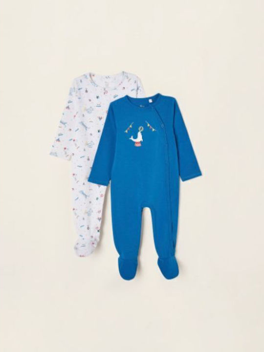 Zippy Set Babystrampler Langärmliges Mehrfarbig 2Stück