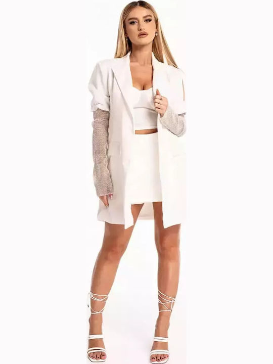 Luigi Women's Blazer Beige