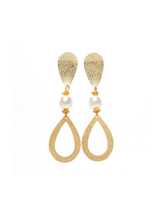 Philio Earrings Pendants Gold Plated